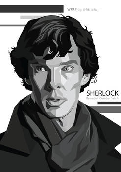 WPAP : Benedict Cumberbatch as Sherlock Holmes
