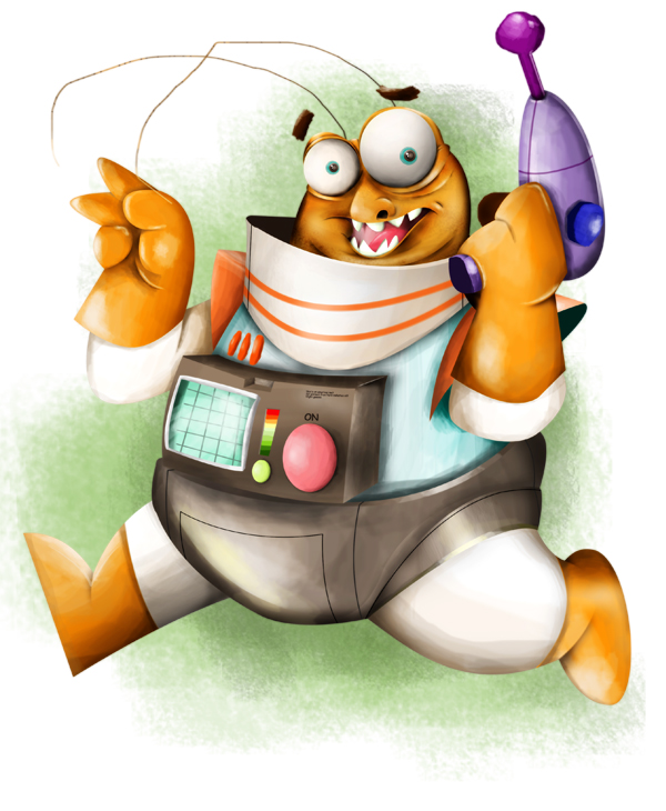 Jimmy 'the Space cockroach' by Docilus on DeviantArt