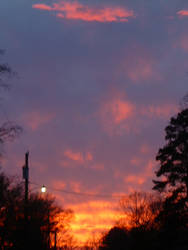 Sunset Above the Street