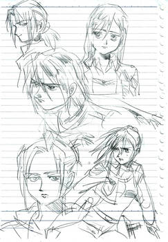 sketch/SNK heroine