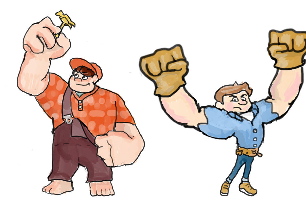 Wreck it Felix and Fix it Ralph 