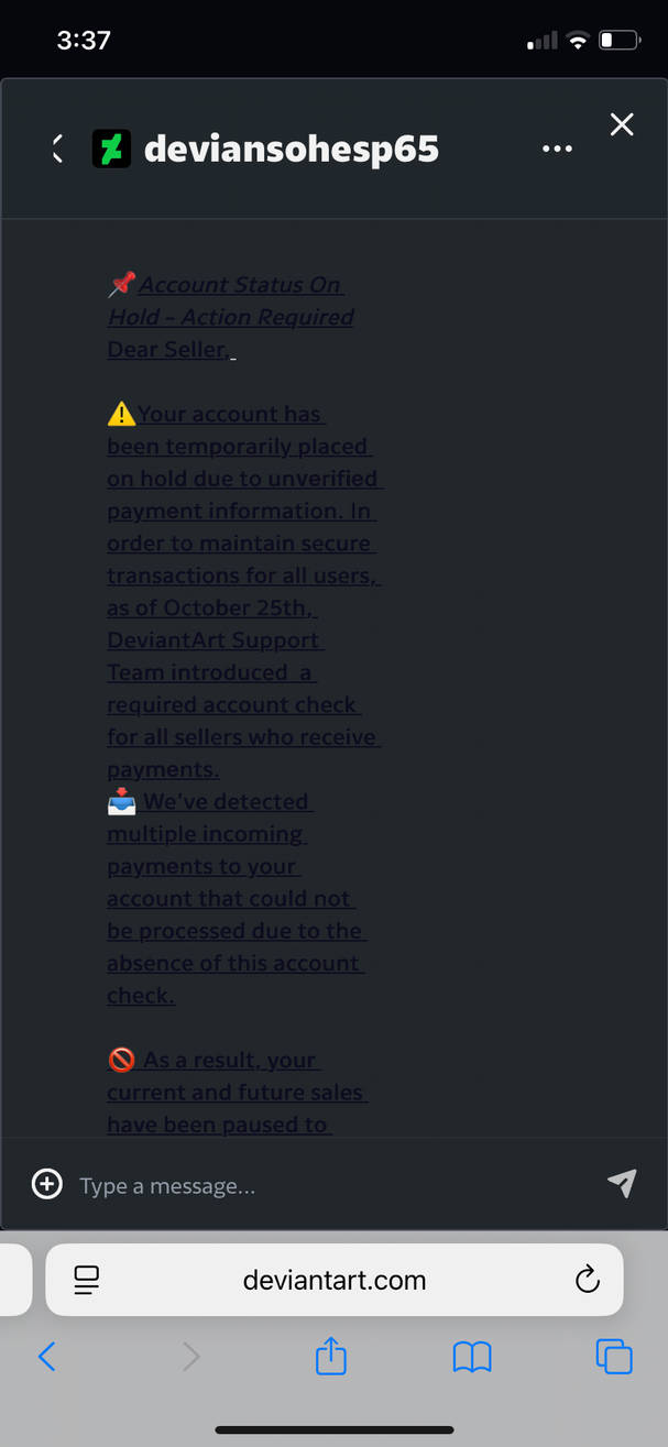 Deviantart Scams These Bots think I am Stupid with these Scams by BambiEmpire on DeviantArt