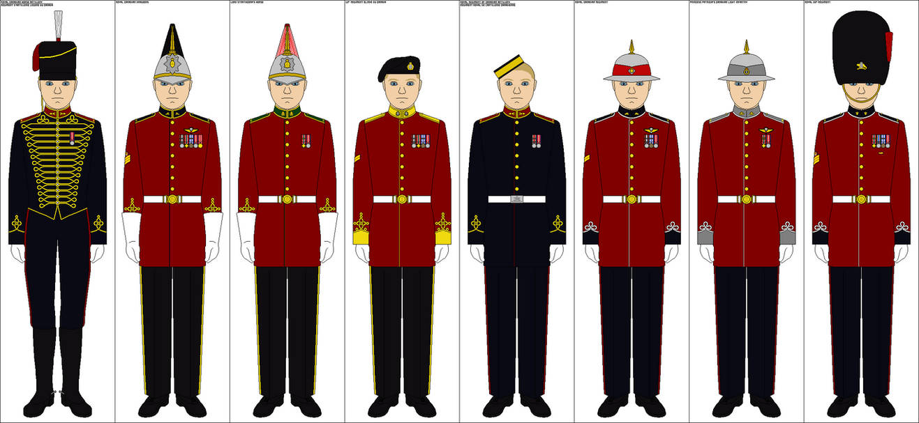 Canadian Army Full Dress Uniforms by Tenue-de-canada on DeviantArt