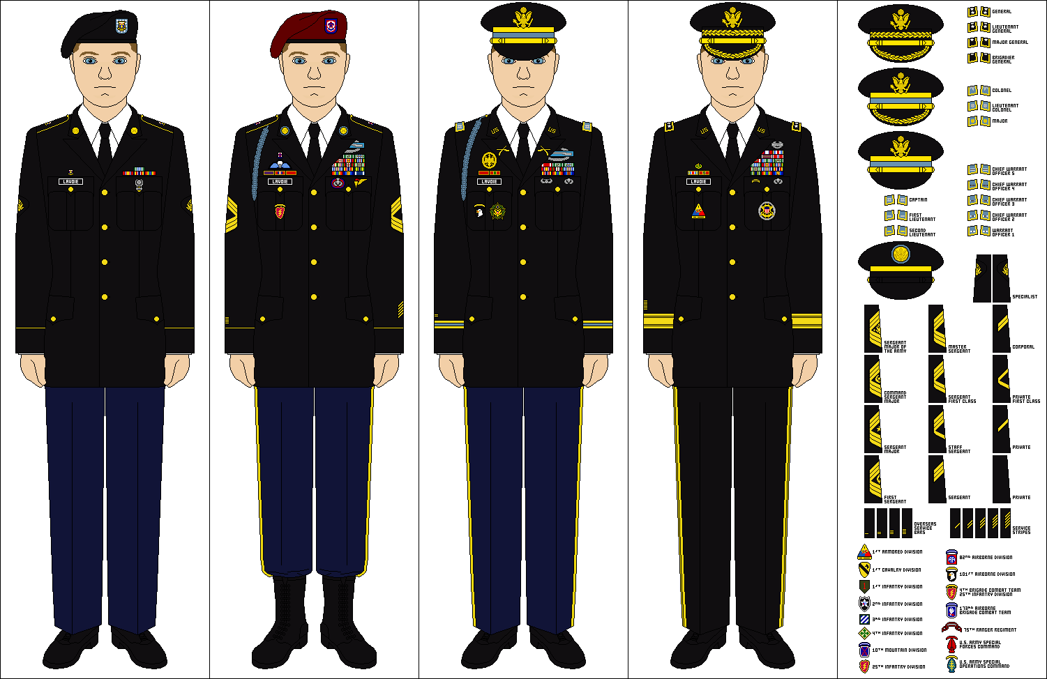 US Army Class A Service Uniform by Tenue-de-canada on DeviantArt US Army Class A Service Uniform by Tenue-de-canada on DeviantArt