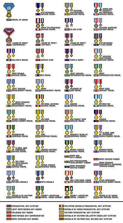 US Army awards and medals by Tenue-de-canada on DeviantArt