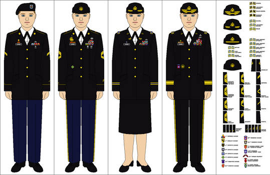 Us Army Class B Service Uniform By Tenue-De-Canada On Deviantart
