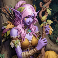 Night Elf Druid Fluttershy