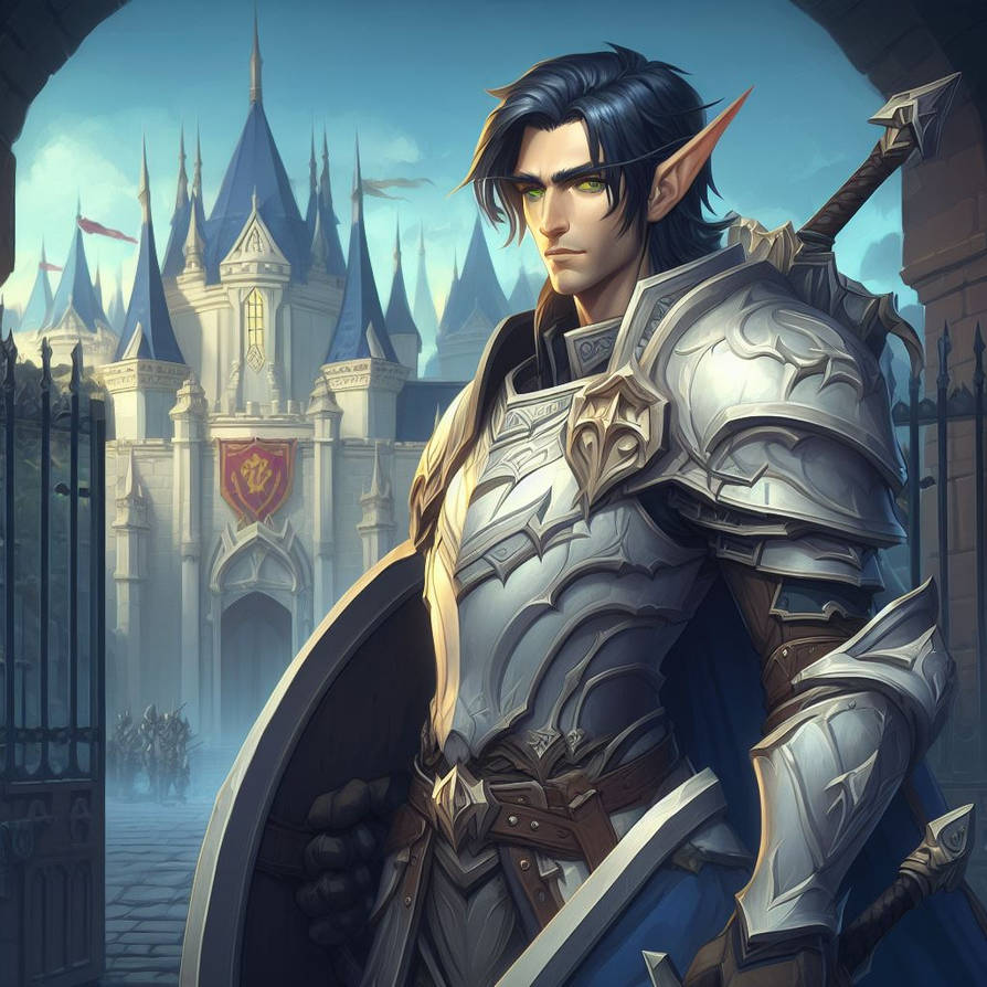 High Elf Warrior Shining Armor by Shritistrang on DeviantArt