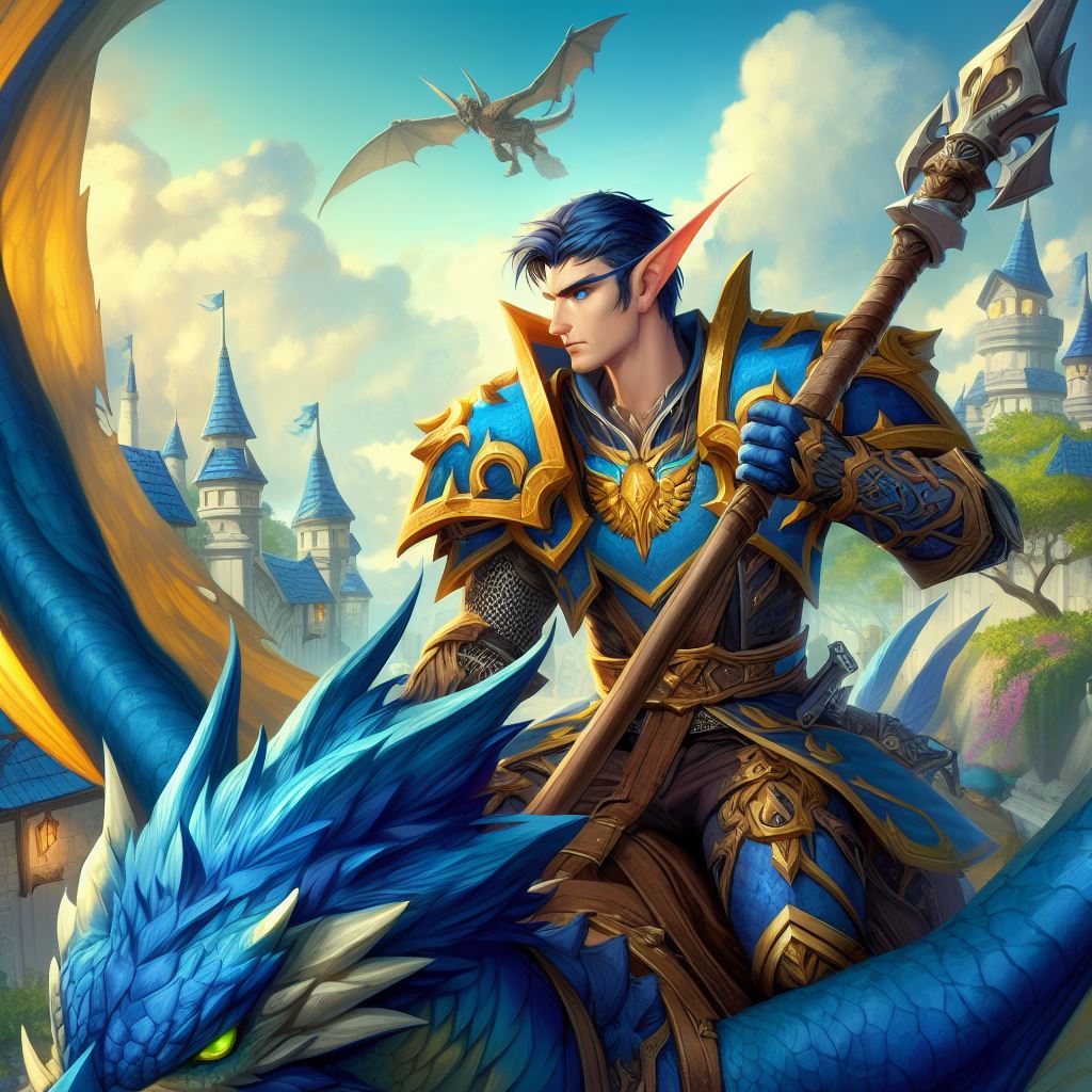 High Elf Dragonhawk Rider Soarin by Shritistrang on DeviantArt