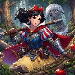 Axe Warrior Snow White