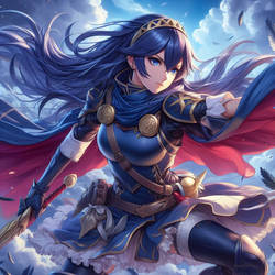 Lucina in Battle