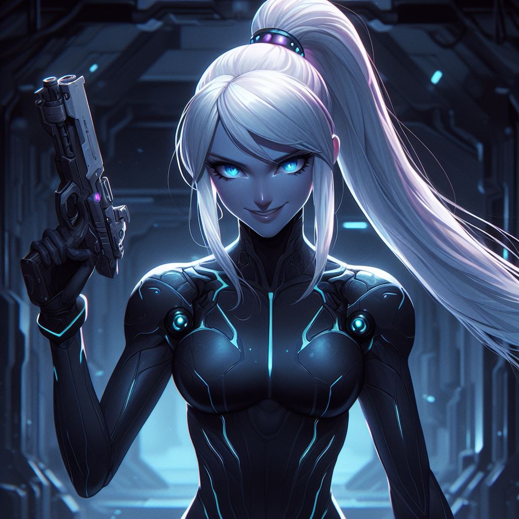 Samas Without Mask Dark Zero Suit Samus by Shritistrang on DeviantArt