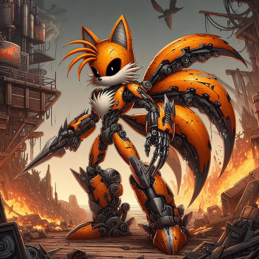 Metal Tails Design Metal Tails by Shritistrang on DeviantArt