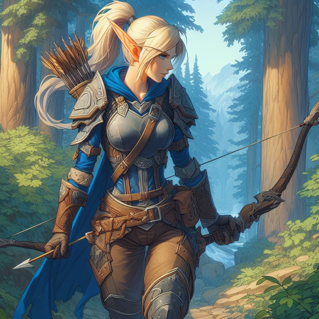 High Elf Ranger by Shritistrang on DeviantArt