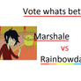 Marsaline vs Rainbowdash