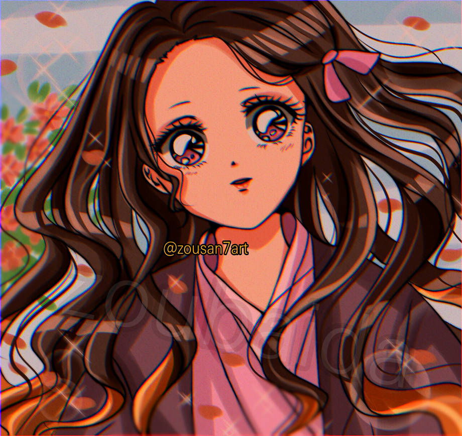 Nezuko....90s anime style by zousan7art on DeviantArt