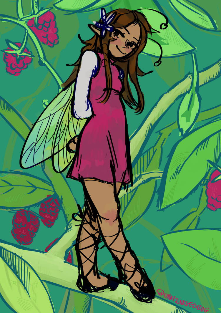 Fairy Rabbani Raspberry fairy by unhingedbug on DeviantArt