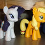 Rarity, Applejack and Twilight