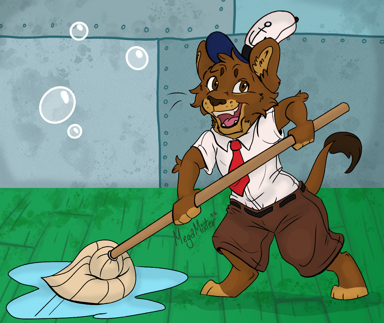 Swabbing the Poop Deck by Megamixter on DeviantArt