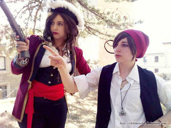 APH- South Italy and Fem!Spain cosplay by R-Misa