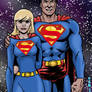 Superman and Supergirl