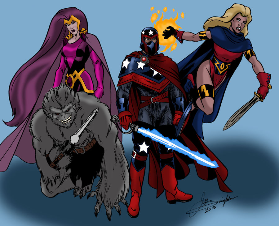 Valiants of the 27th Century by Joe-Singleton