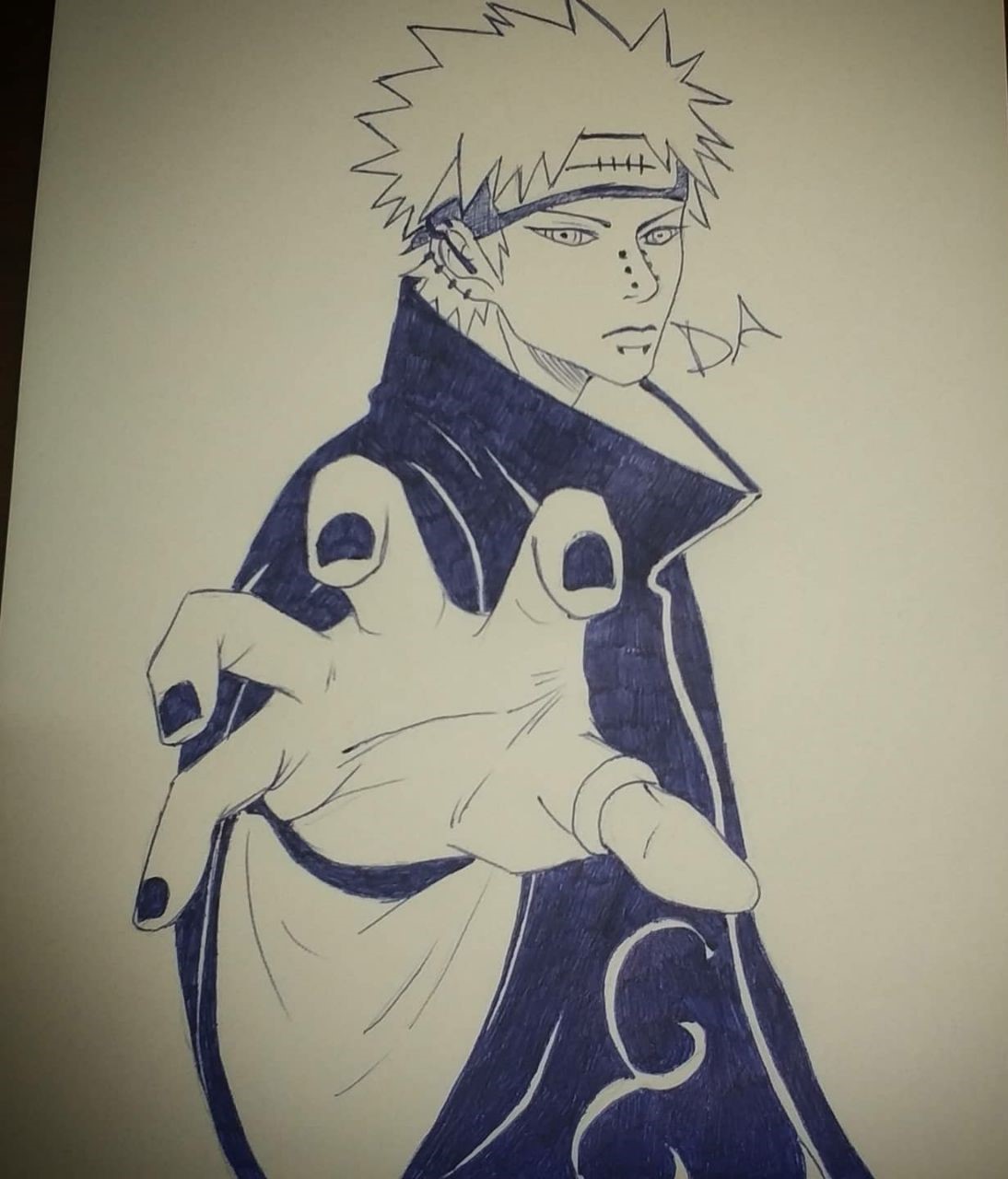 Pain (Pein) : Naruto by step-on-mee on DeviantArt  Naruto drawings easy, Naruto  sketch drawing, Naruto painting