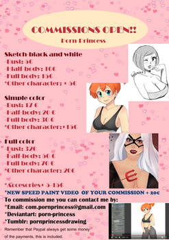 COMMISSIONS OPEN!