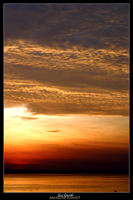 Amazon Sunset