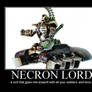 necron lord motivatinal poster