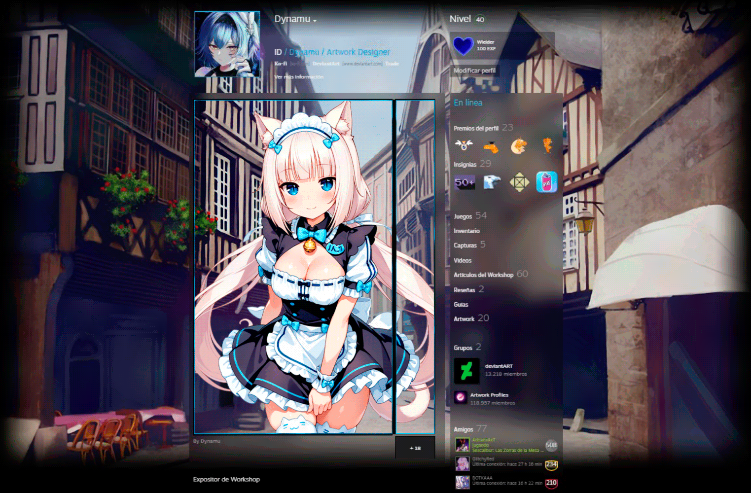 Steam Artwork - Vanilla | Nekopara