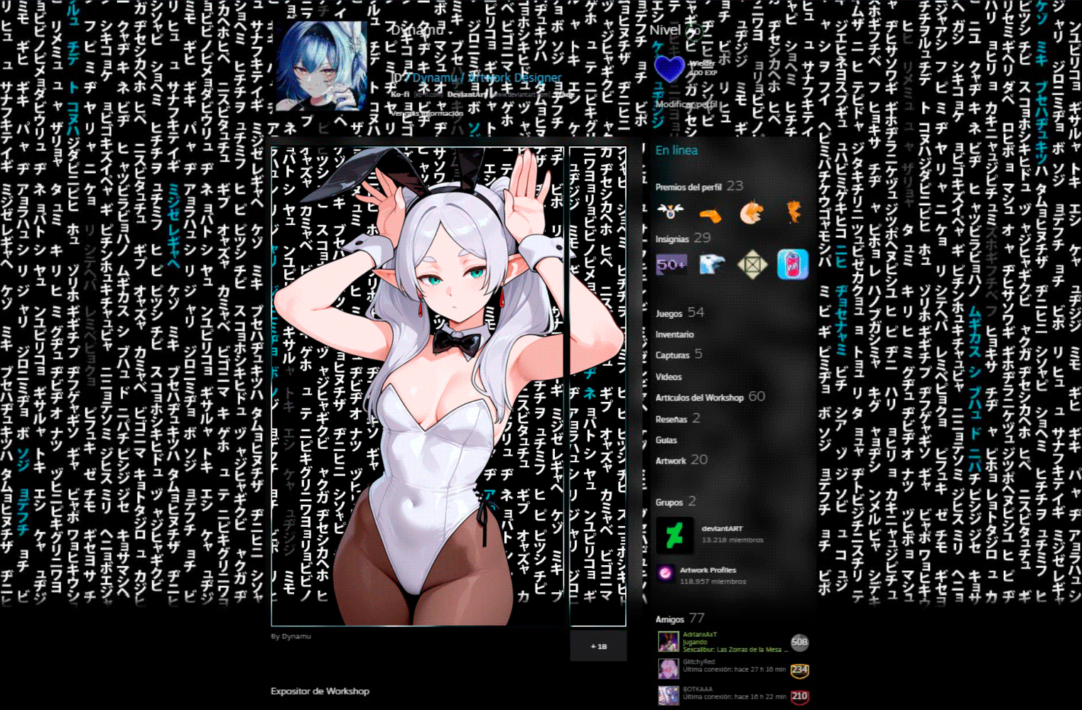 Steam Artwork - Frieren | Sousou no Frieren