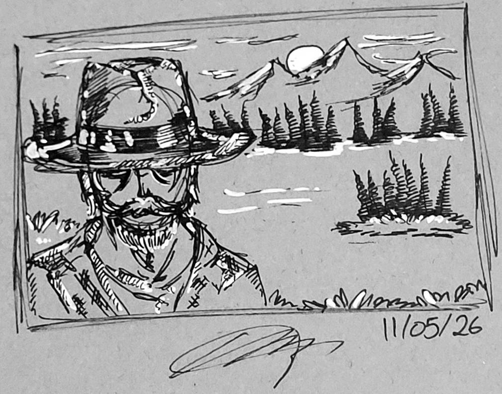 Quick sketch before work by LENNYFISHLEG on DeviantArt