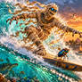 The Mummy Goes Surfing