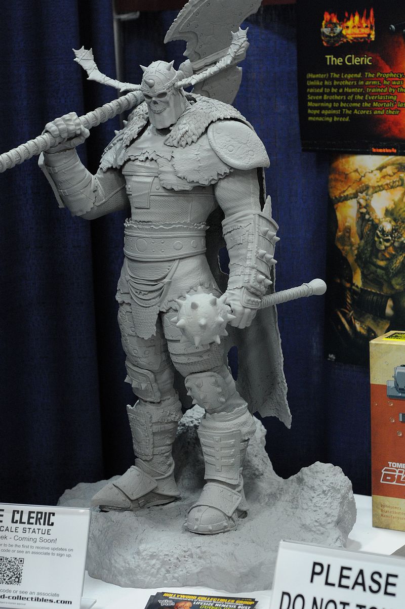 The Cleric prototype at SDCC full