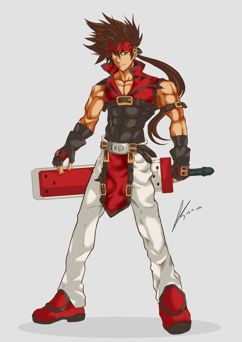 Sol Badguy Concept Fan art by ktou on DeviantArt
