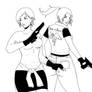 Jill Valentine and Claire Redfield