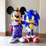 Mickey with sonic