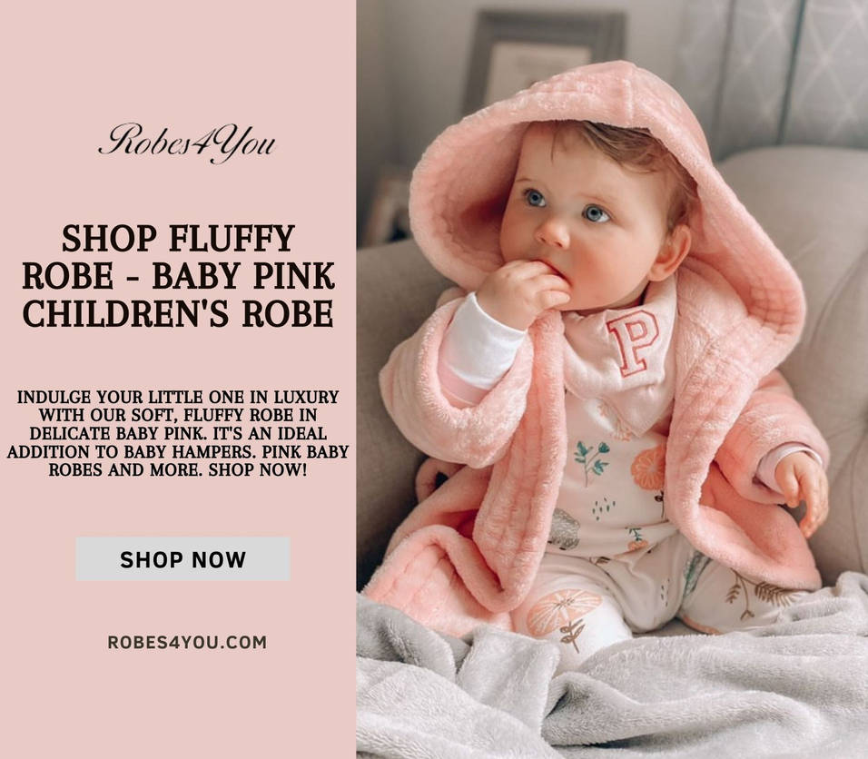 Shop Fluffy Robe - Baby Pink Children's Robe Robe by robes4you1 on ...