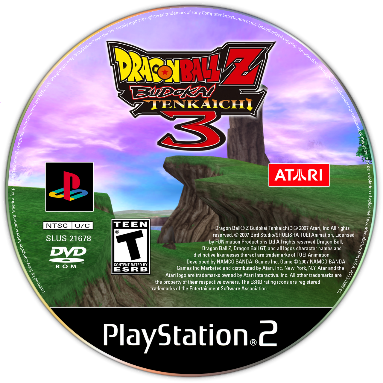 Atari Dragon Ball Z: Budokai Tenkaichi 3 