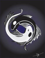 yin yang koi