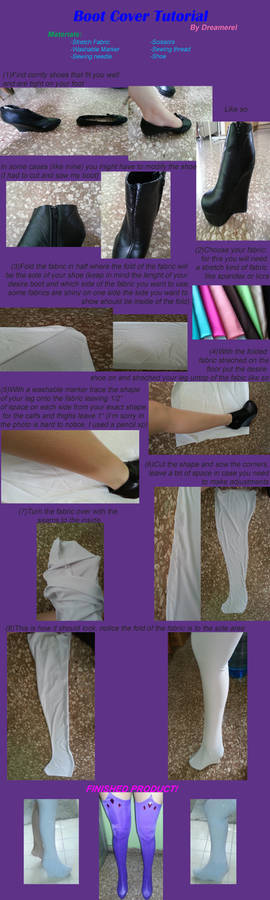 Boot Cover Tutorial