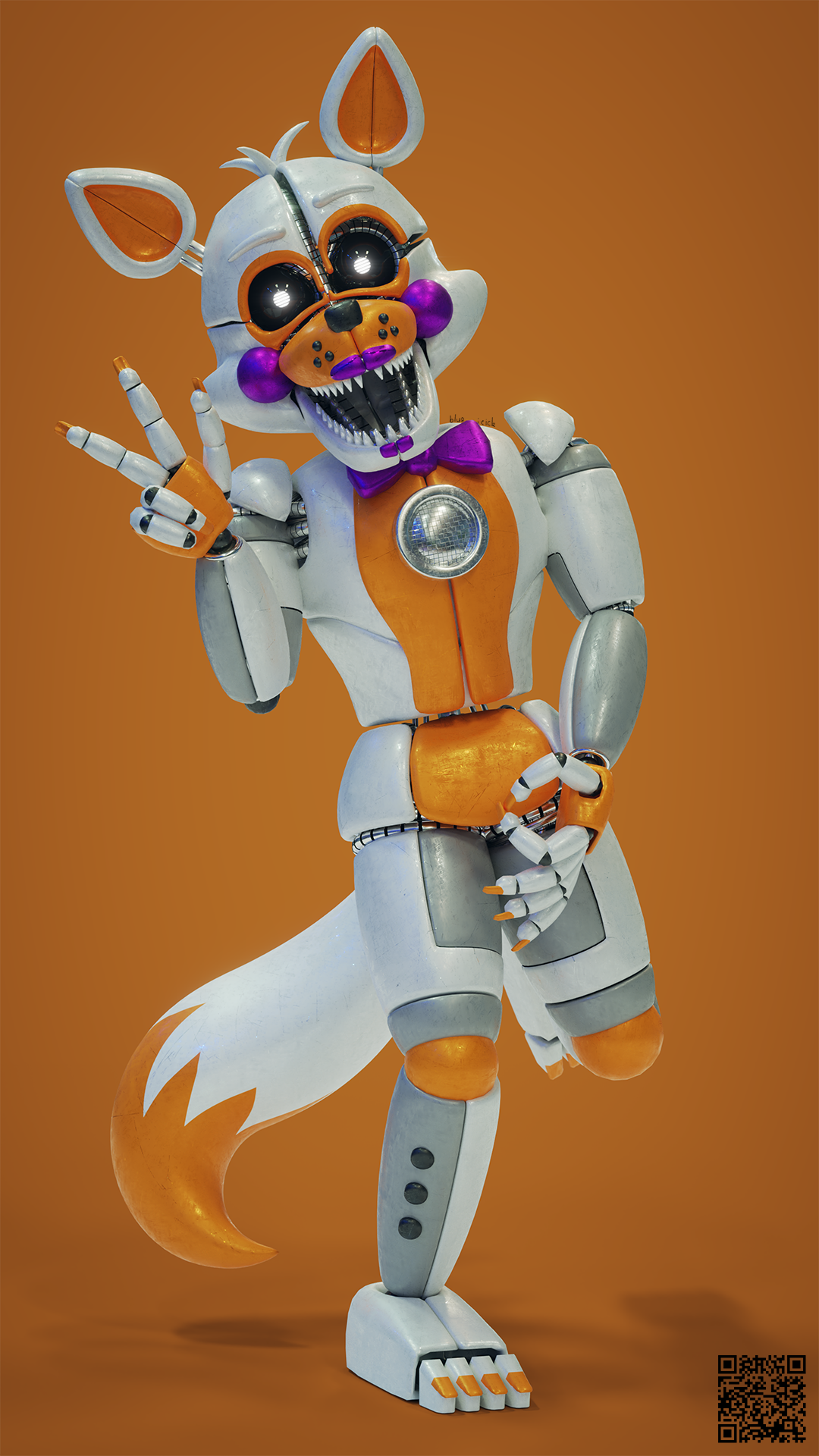 Lolbit Render by KingAngryDrake on DeviantArt