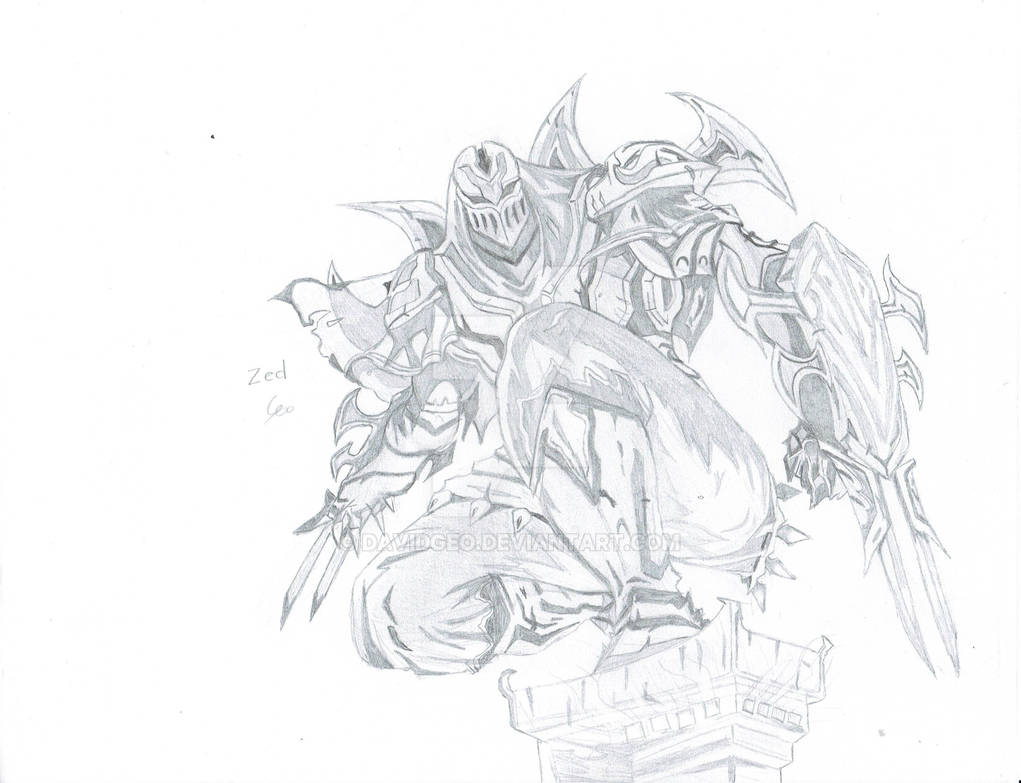 Zed by DavidGeo on DeviantArt