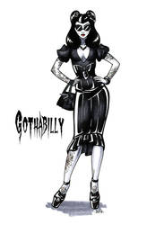 Goth stereotype #17: Gothabilly