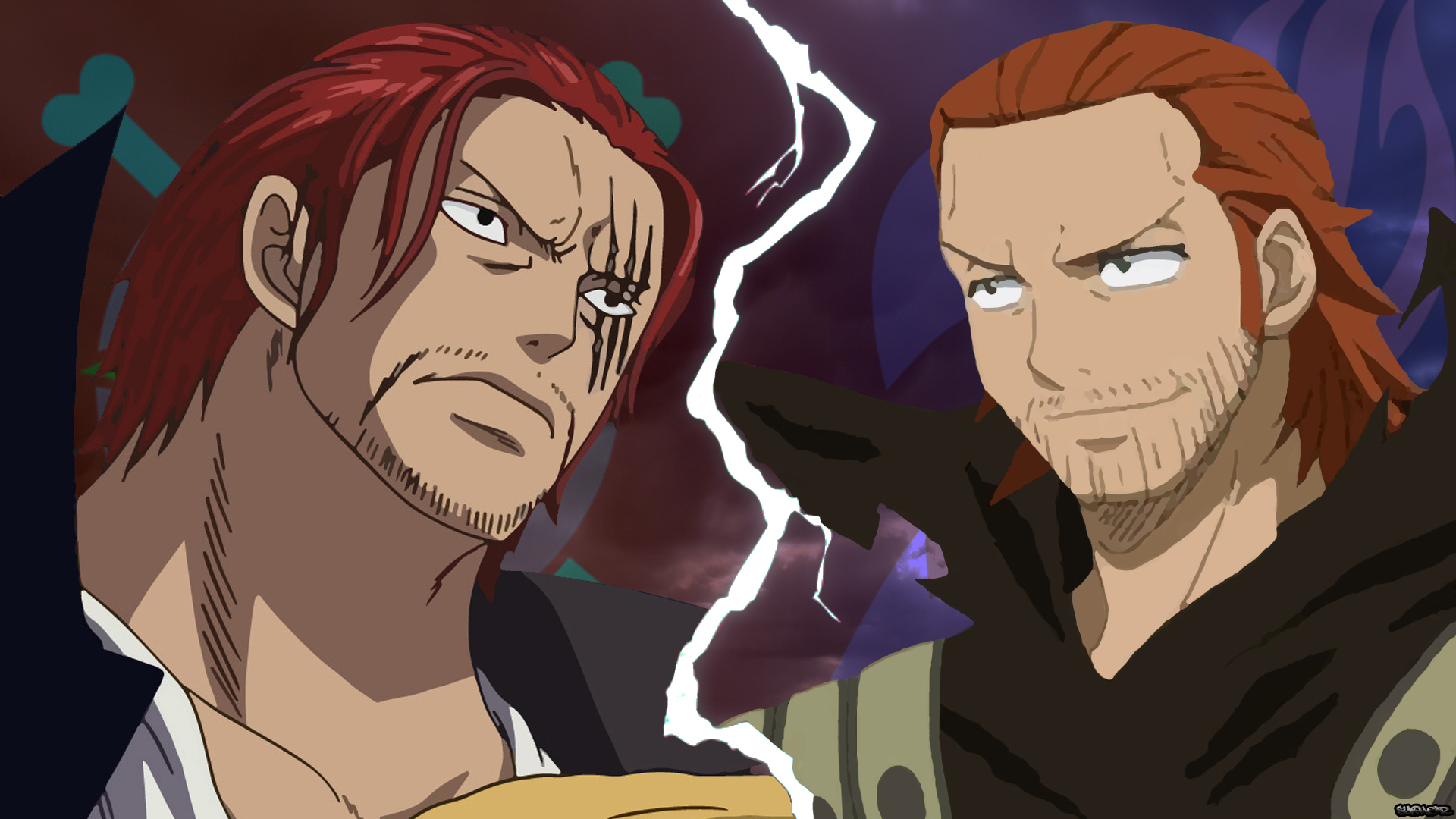 Shanks vs Gildarts