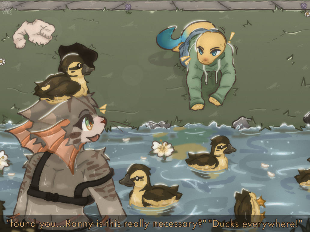 Duck Riding Deviantart Ducks...everywhere by iiPuppyc0re on DeviantArt