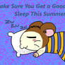 Summer Card: Snoozer