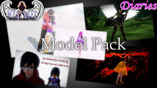 [MMD] Farewell Model Pack - MyStreet + Diaries