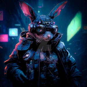 Balun Kanson: Cyberpunk Rabbit Kingpin